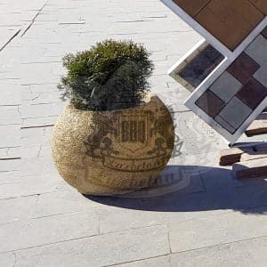 Вазон для цветов В4 - Золотая осень