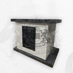 Печь под казан Полированная Монохром